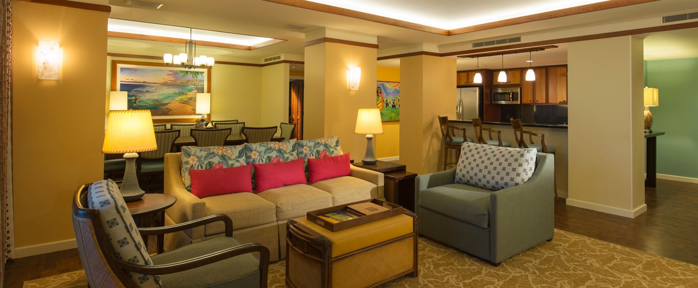 3 Bed Grand Villa room at Aulani, A Disney Resort